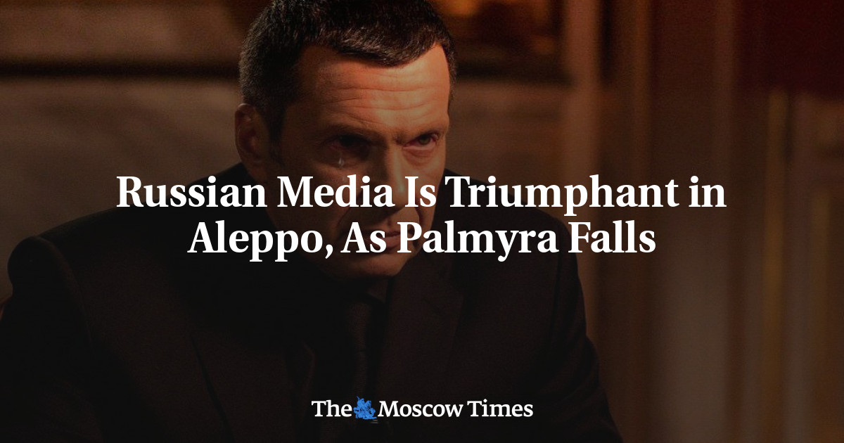 Media Rusia berjaya di Aleppo, seperti air terjun Palmyra