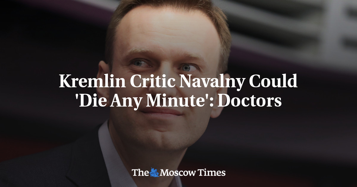 Kritikus Kremlin Navalny bisa ‘mati kapan saja’: dokter