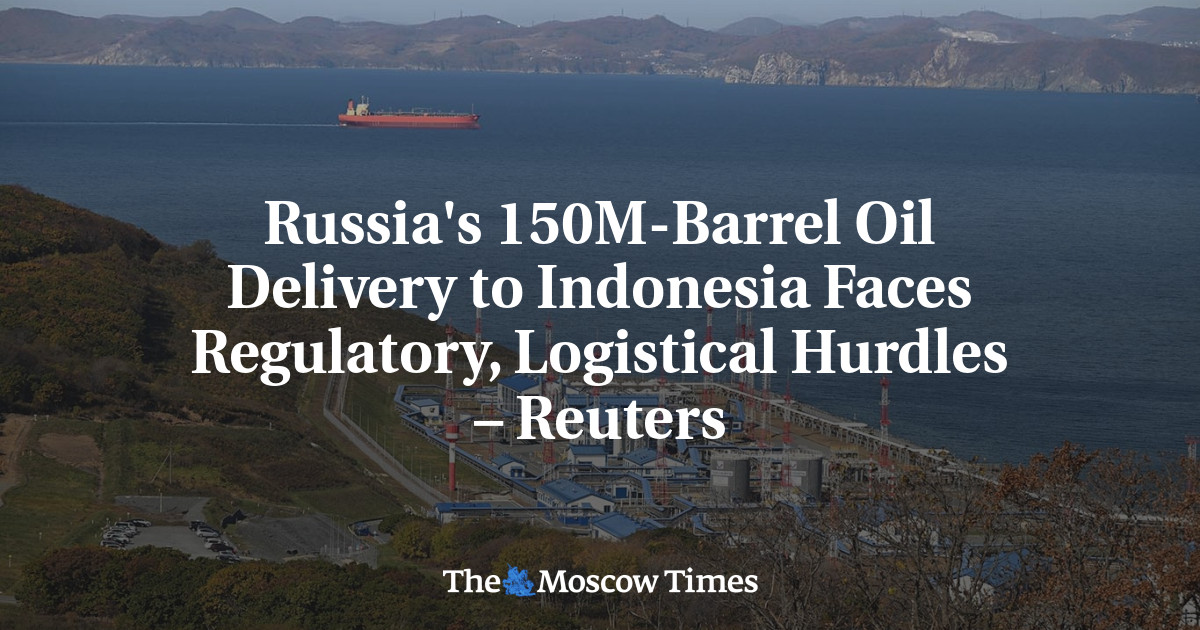 Russia's 150M-Barrel Oil Delivery to Indonesia Faces Regulatory, Logistical Hurdles – Reuters