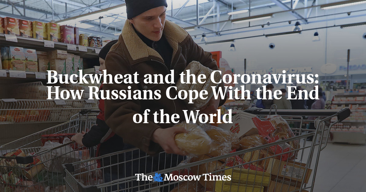 Soba dan virus corona: bagaimana orang Rusia menghadapi akhir dunia