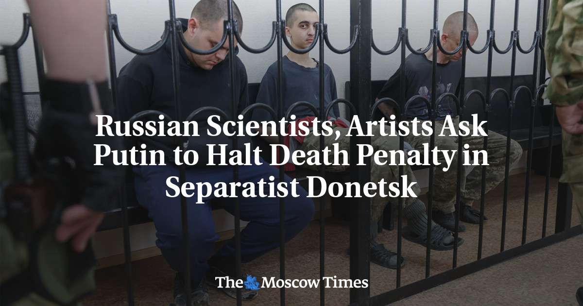 Российские ученые и художники призывают Путина приостановить смертную казнь в сепаратистском Донецке