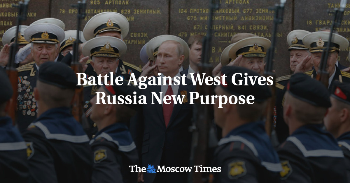 Pertempuran melawan Barat memberi Rusia tujuan baru