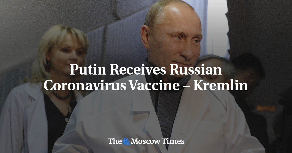 Putin menerima vaksin virus corona Rusia – Kremlin