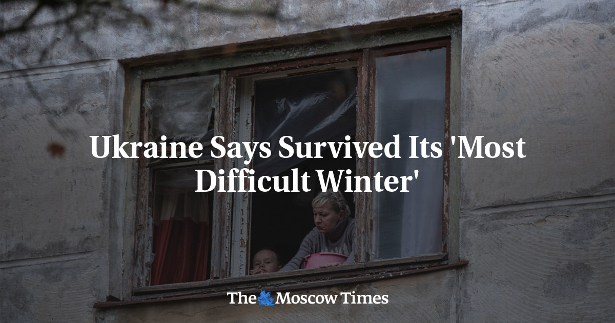 Ukraina mengatakan mereka telah selamat dari ‘musim dingin tersulit’