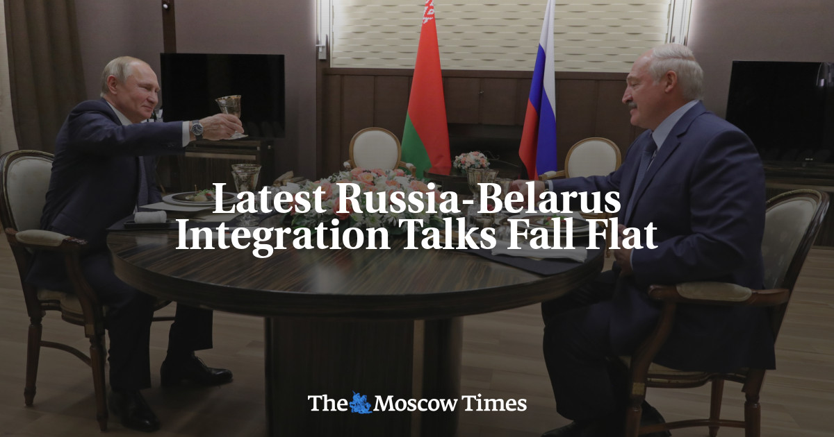 Pembicaraan integrasi Rusia-Belarus terkini gagal