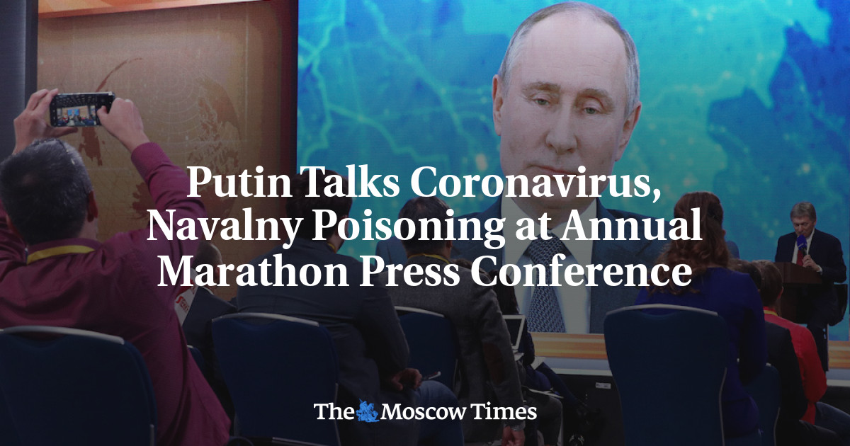 Putin Berbicara Tentang Virus Corona, Keracunan Navalny Selama Konferensi Pers Maraton Tahunan