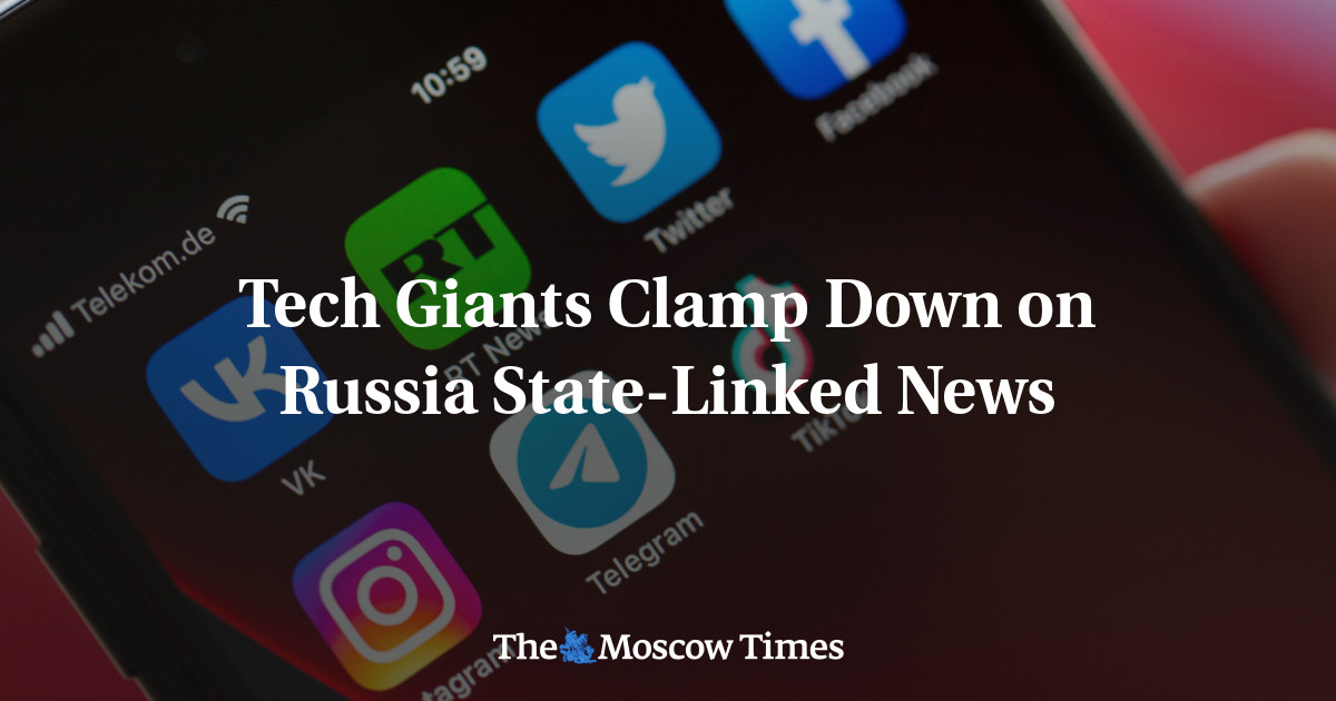 Raksasa teknologi terus memantau berita terkait Rusia