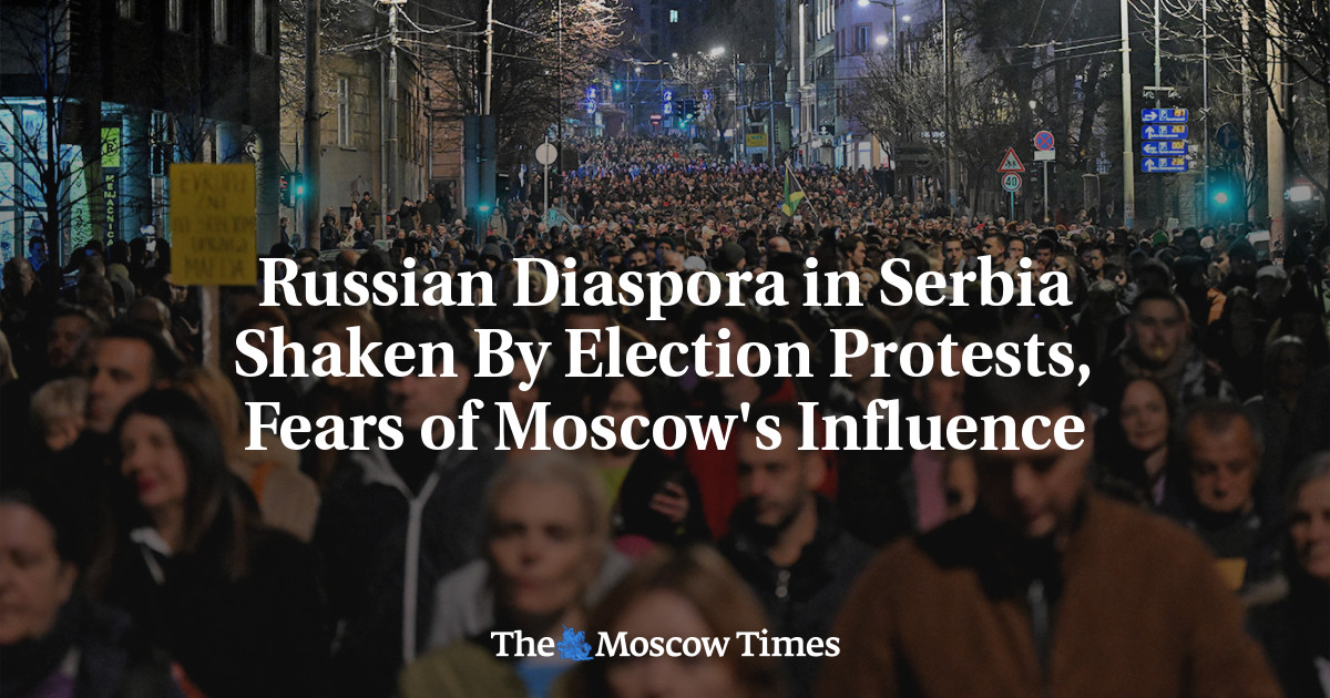 Russian Diaspora in Serbia Shaken By Election Protests, Fears of Moscow's Influence