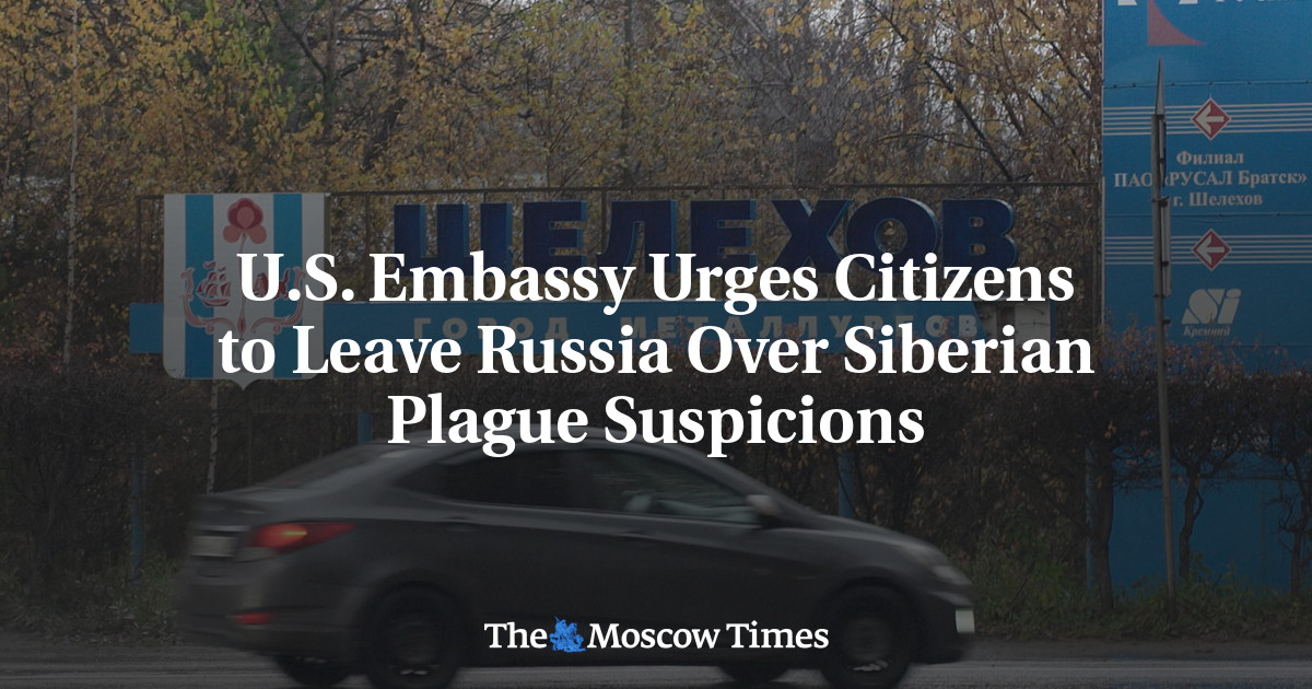 U.S. Embassy Urges Citizens to Leave Russia Over Siberian Plague Suspicions