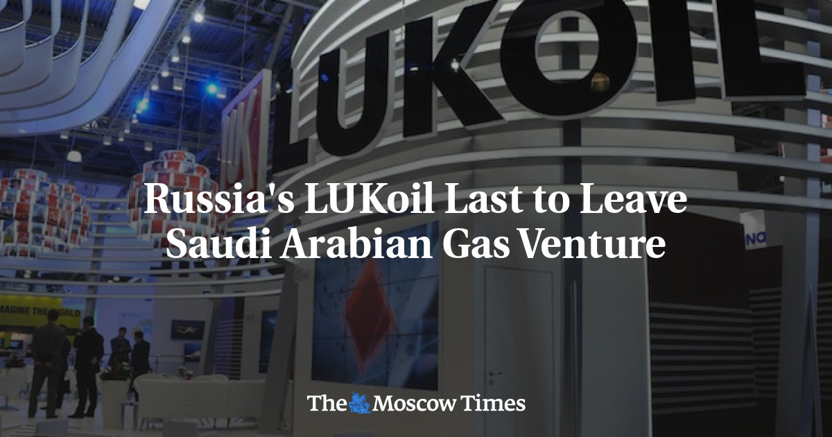 LUKoil Rusia terbaru keluar dari usaha gas Arab Saudi