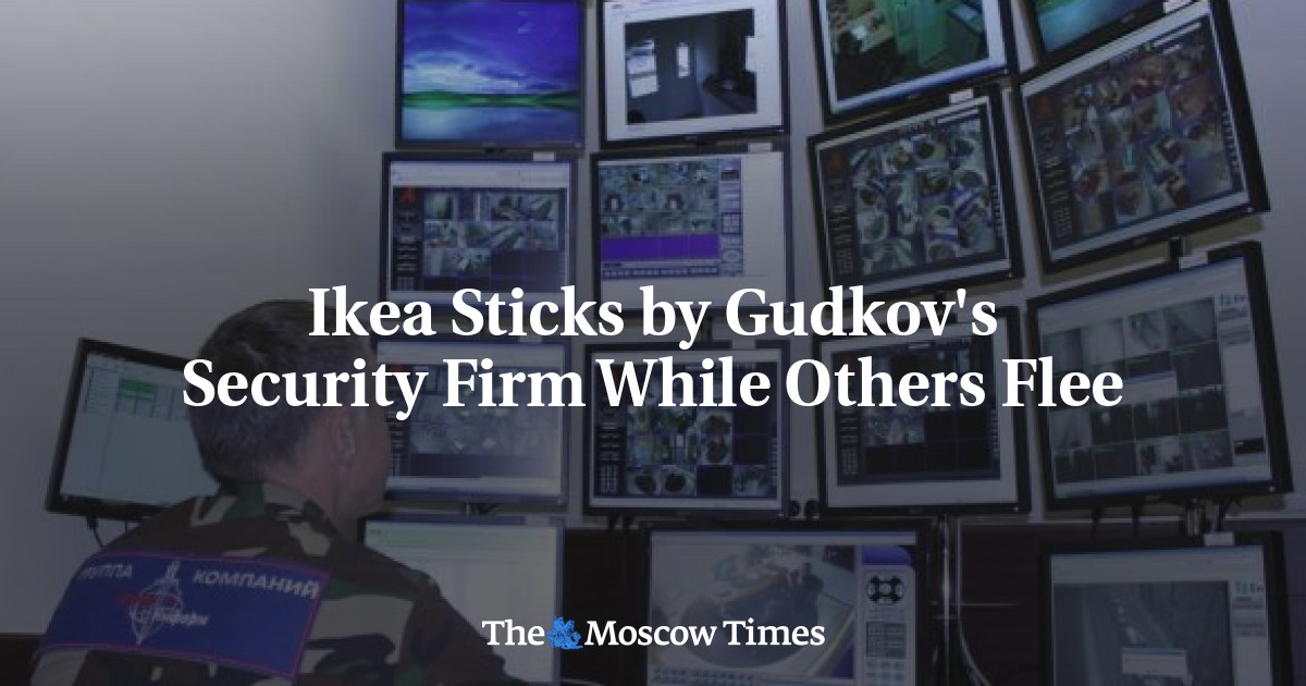 Ikea Sticks by Gudkov's Security Firm While Others Flee