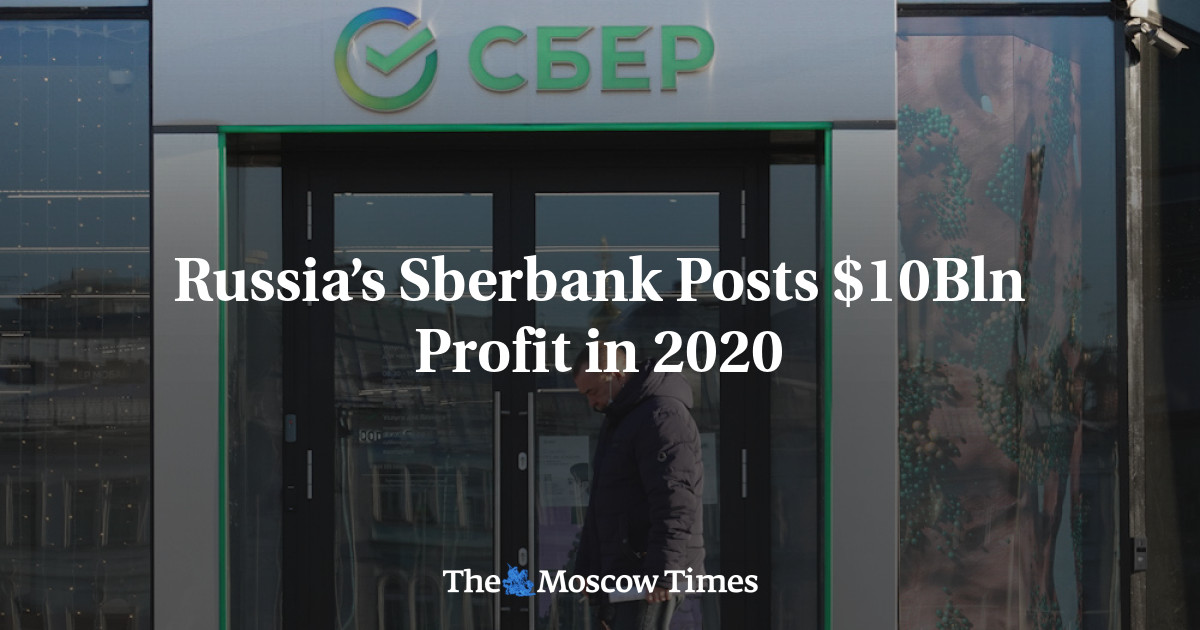 Sberbank Rusia mencapai laba  miliar pada tahun 2020