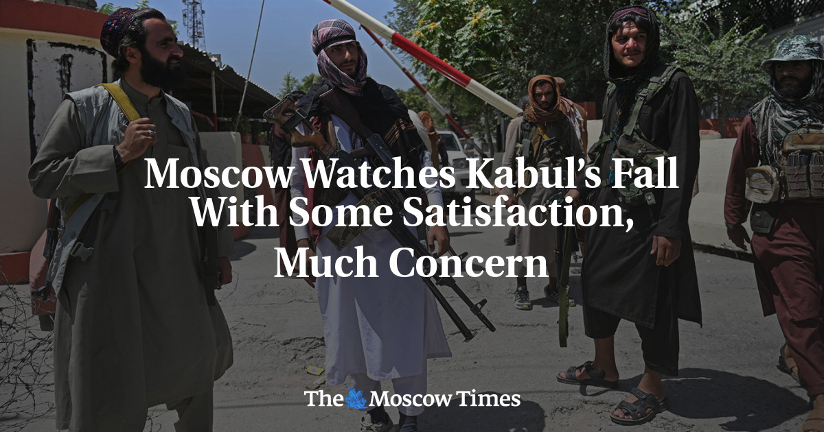 Moskow memandang kejatuhan Kabul dengan kepuasan, banyak perhatian