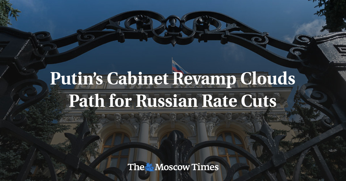Kabinet Putin memperbarui jalan cloud untuk penurunan suku bunga Rusia