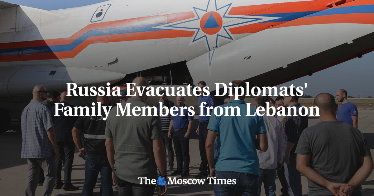 Russia Evacuates Diplomats' Family Members from Lebanon