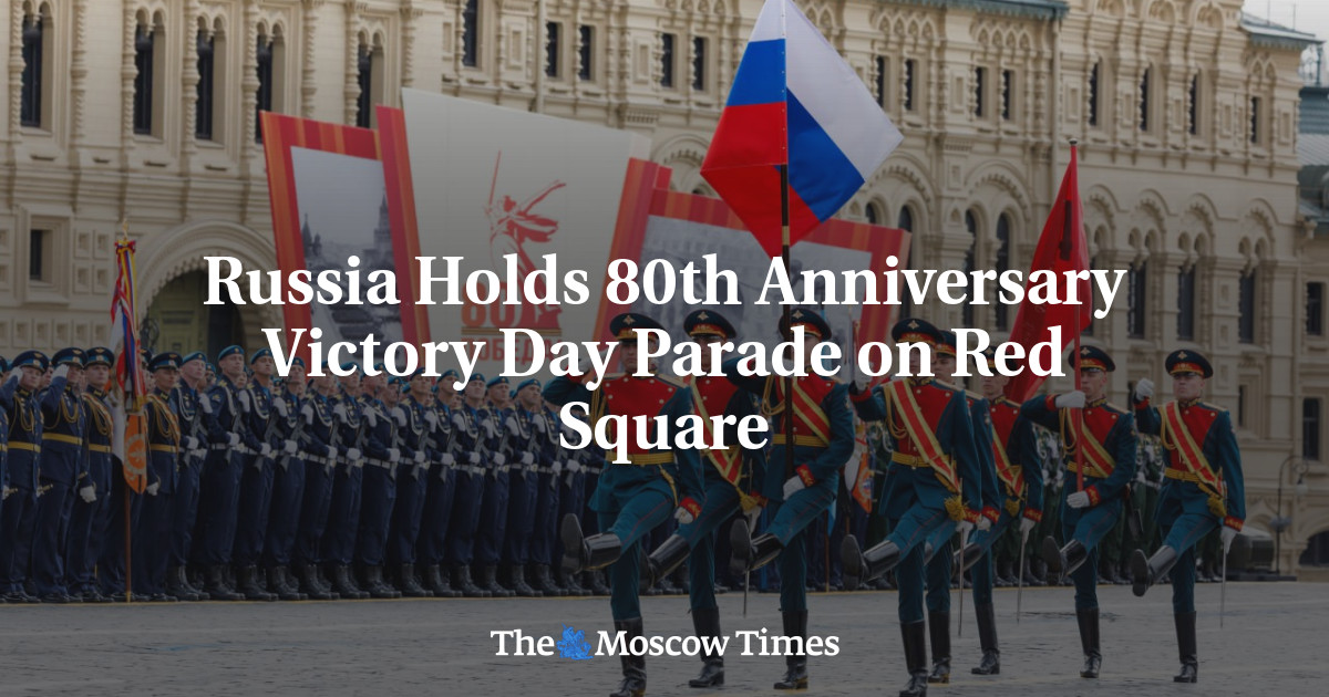 Russia Kicks Off 80th Anniversary Victory Day Parade on Red Square