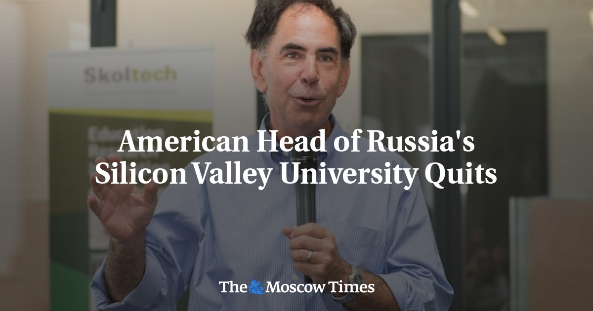 Kepala Universitas Silicon Valley di Rusia, Amerika, telah mengundurkan diri