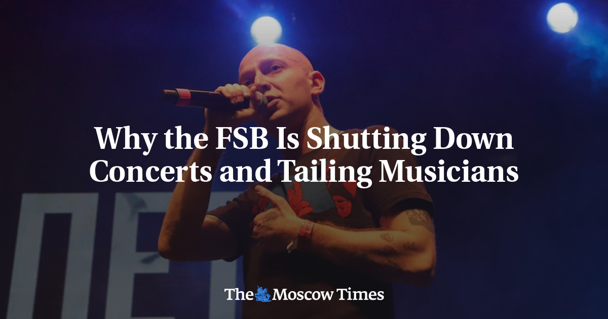 Mengapa FSB menutup konser dan mematikan musisi