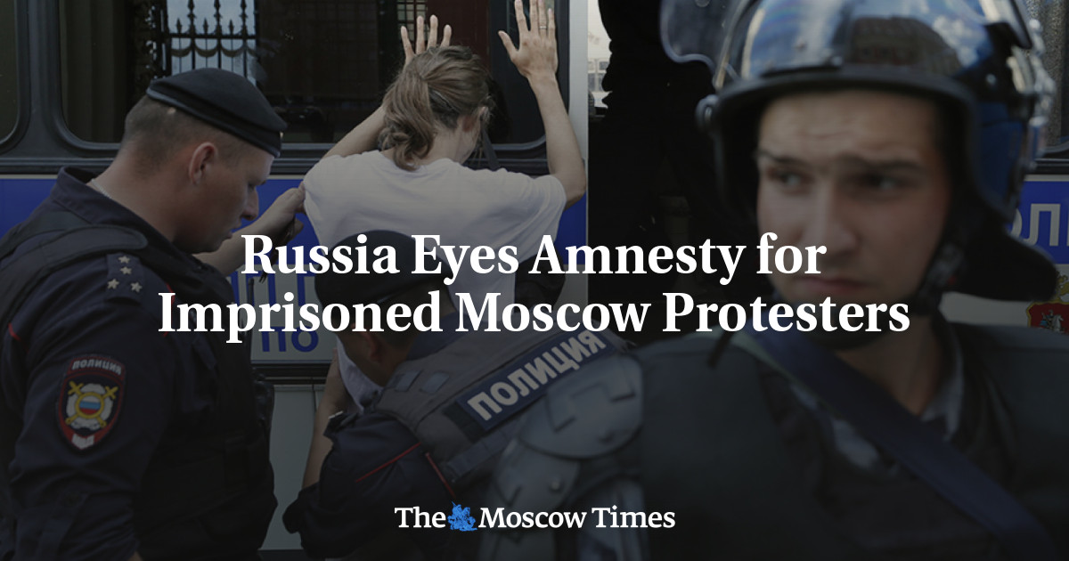 Rusia Mempertimbangkan Amnesti untuk Pengunjuk Rasa Moskow
