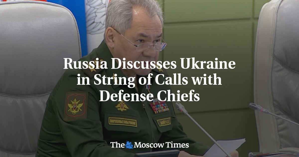 Россия обсуждает Украину в серии телефонных разговоров с главой оборонного ведомства
