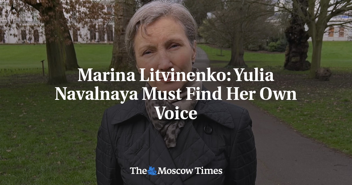Marina Litvinenko: Yulia Navalnaya Must Find Her Own Voice