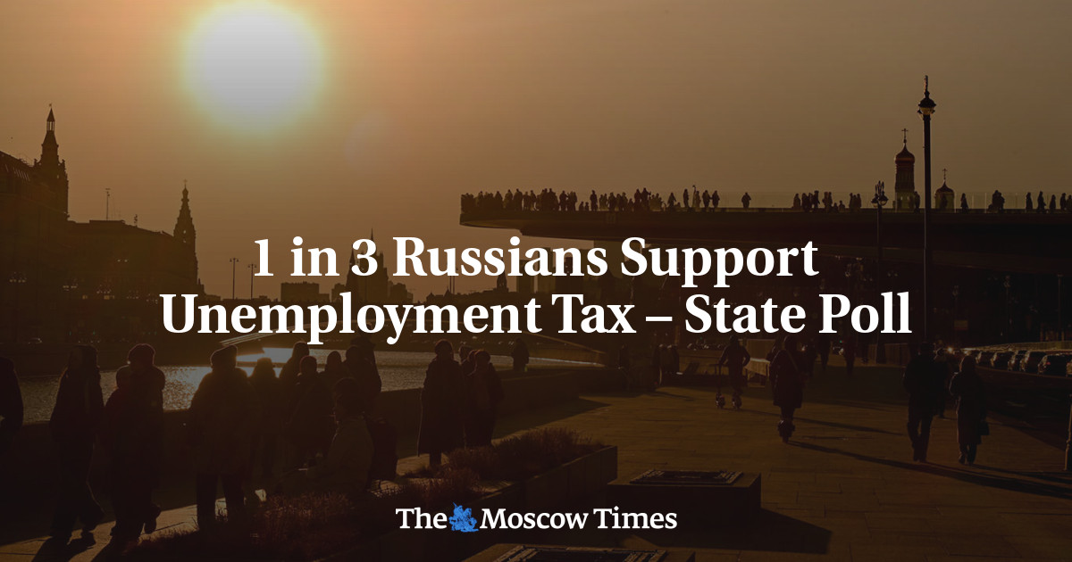 1 in 3 Russians Support Unemployment Tax – State Poll