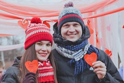 Inspirasi Hari Valentine untuk pasangan Moskow