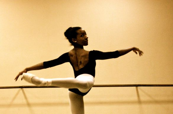 Ballerina Precious Adams explains why she won't wear the