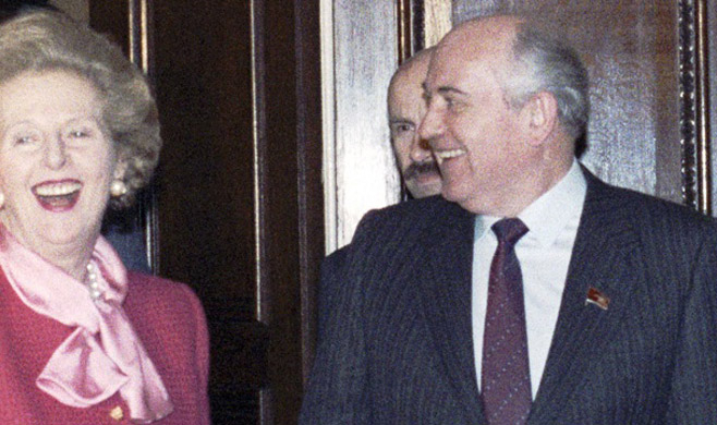 Rifkind bercerita tentang pertemuan pertama Gorbachev dengan Margaret Thatcher