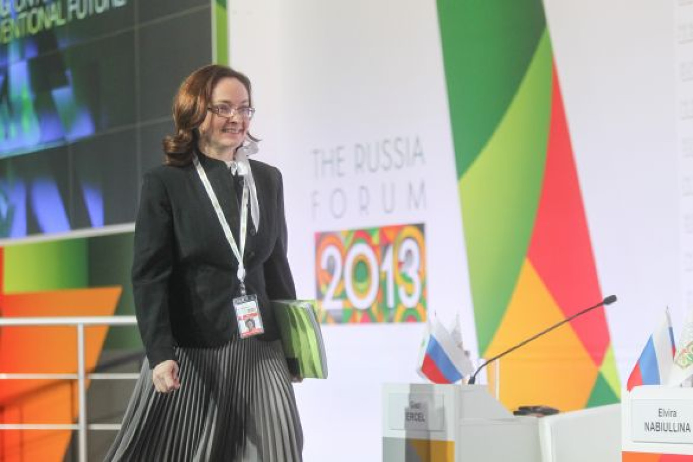 Nabiullina Clear on Her Success Criteria