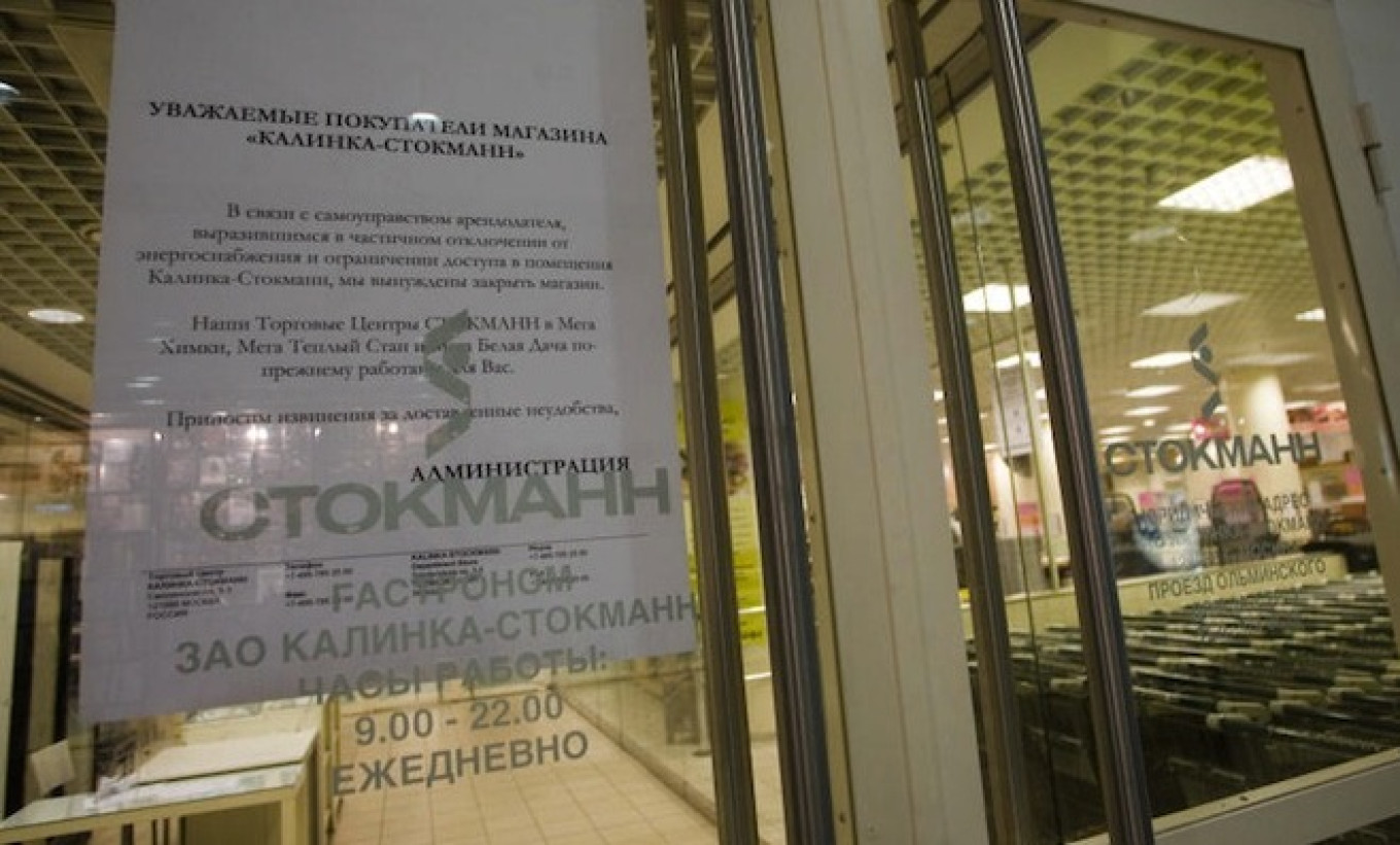 Finland's Stockmann Sells Department Stores After 26 Years in Russia
