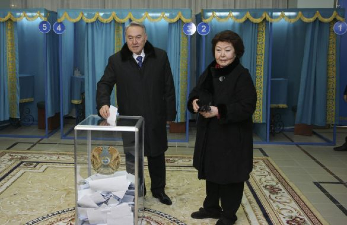 Nazarbayev Set to Be Re-Elected