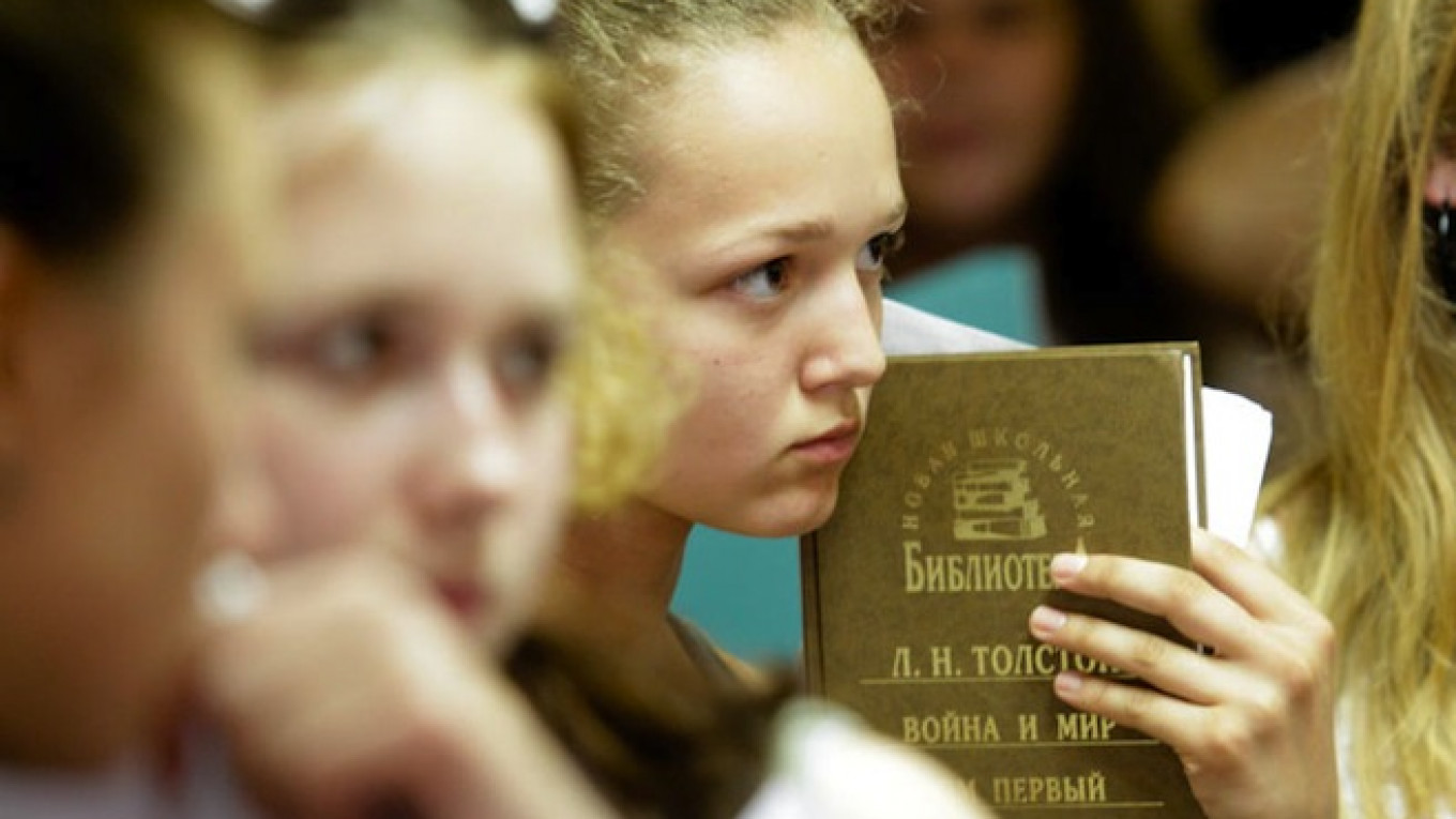 Russian Children Need More Tolstoy ?€” Not Sex Ed, Official Says - The  Moscow Times